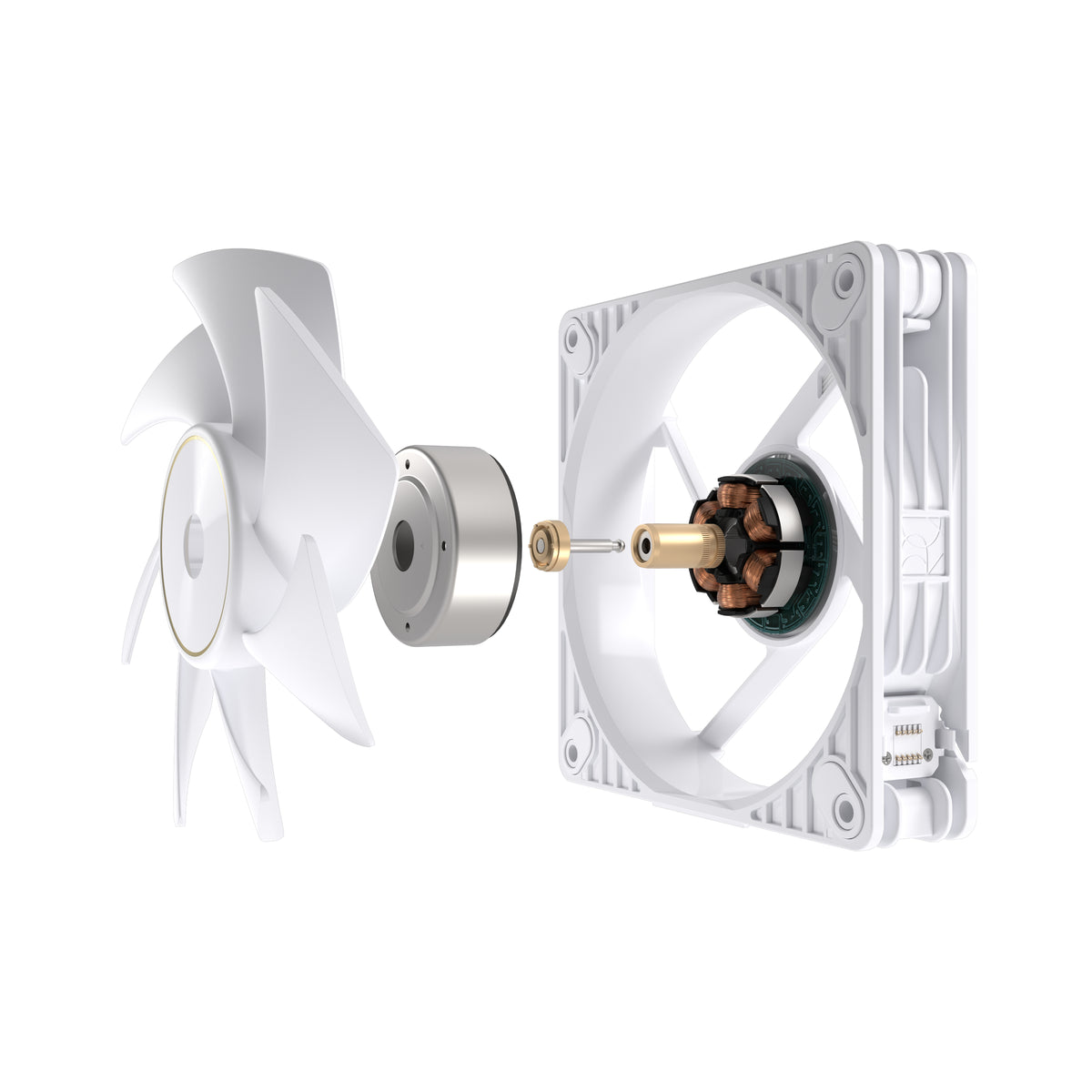 ASUS ProArt PF120 Fan PWM White Computergehäuse Ventilator 12 cm Weiß 1 Stück(e)