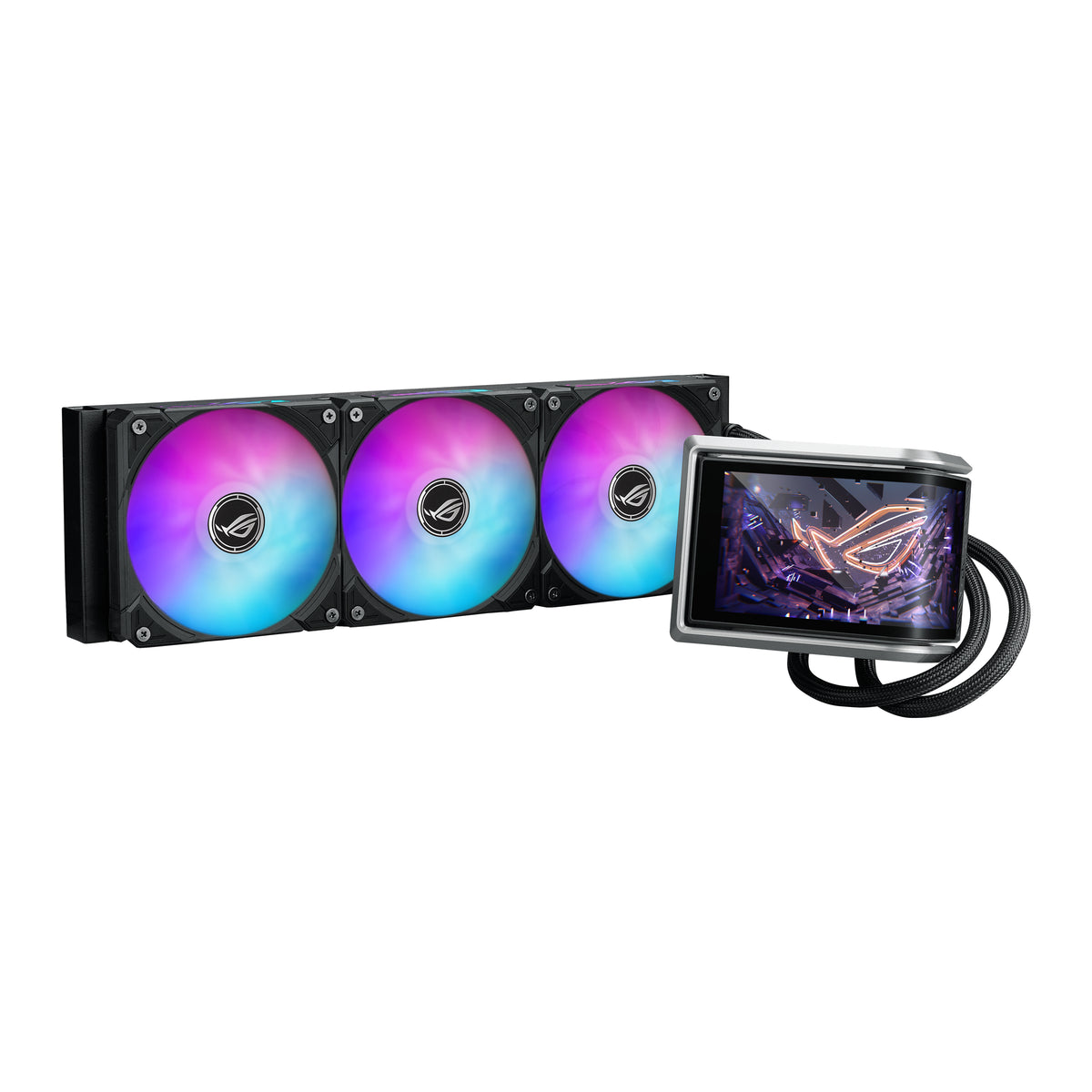 ASUS ROG RYUO IV 360 ARGB Prozessor All-in-One-Flüssigkeitskühler 12 cm Schwarz