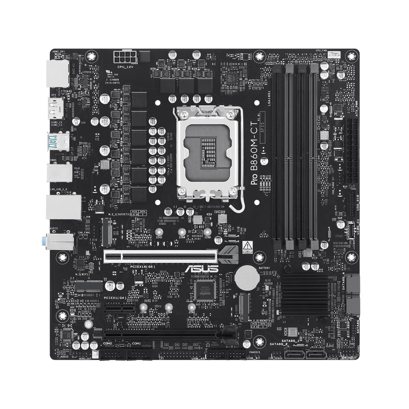 ASUS PRO B860M-CT-CSM Intel B860 LGA 1851 (Socket V1) micro ATX