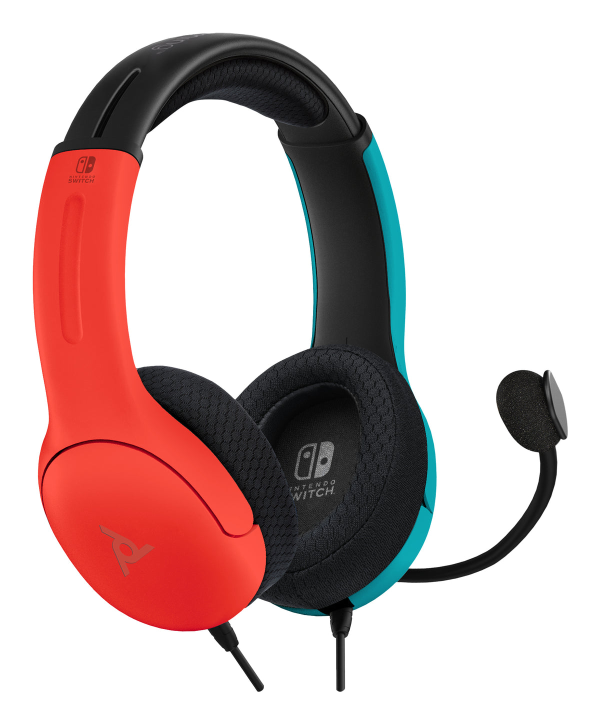 PDP LVL40 Kopfhörer Kabelgebunden Kopfband Gaming Schwarz, Blau, Rot