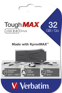 Verbatim ToughMAX - USB-Stick 32 GB - Schwarz