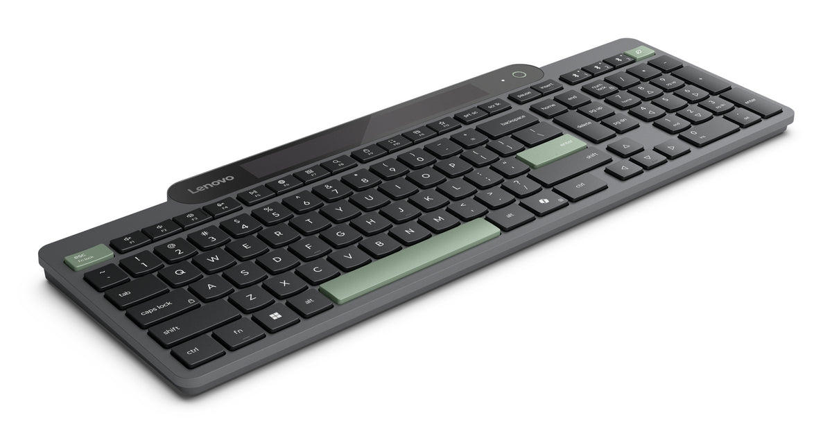 Lenovo 4Y41R69501 Tastatur Heimbüro Bluetooth Französisch, Deutsch Schwarz, Grün