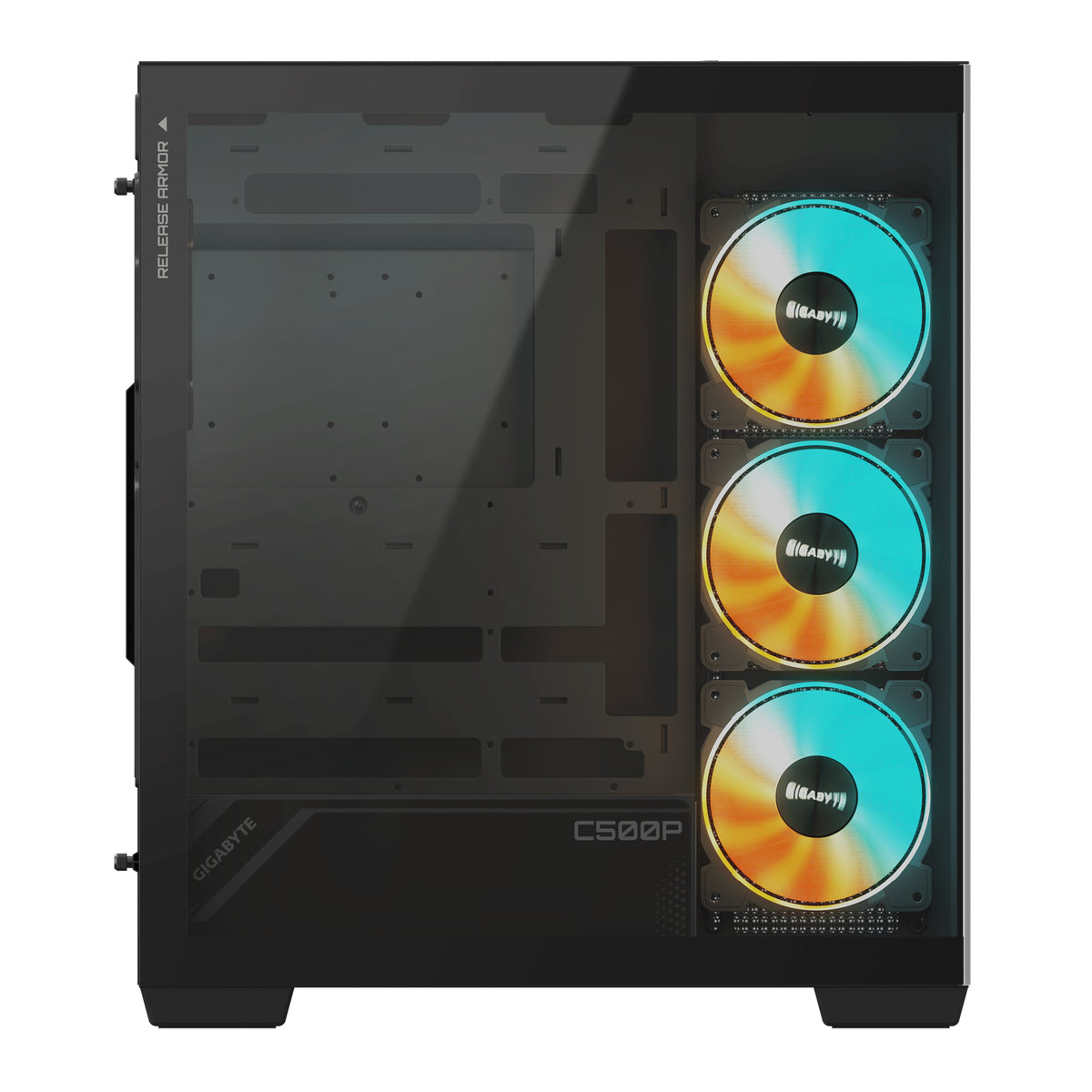GIGABYTE C500 PANORAMIC STEALTH Midi-Tour Noir