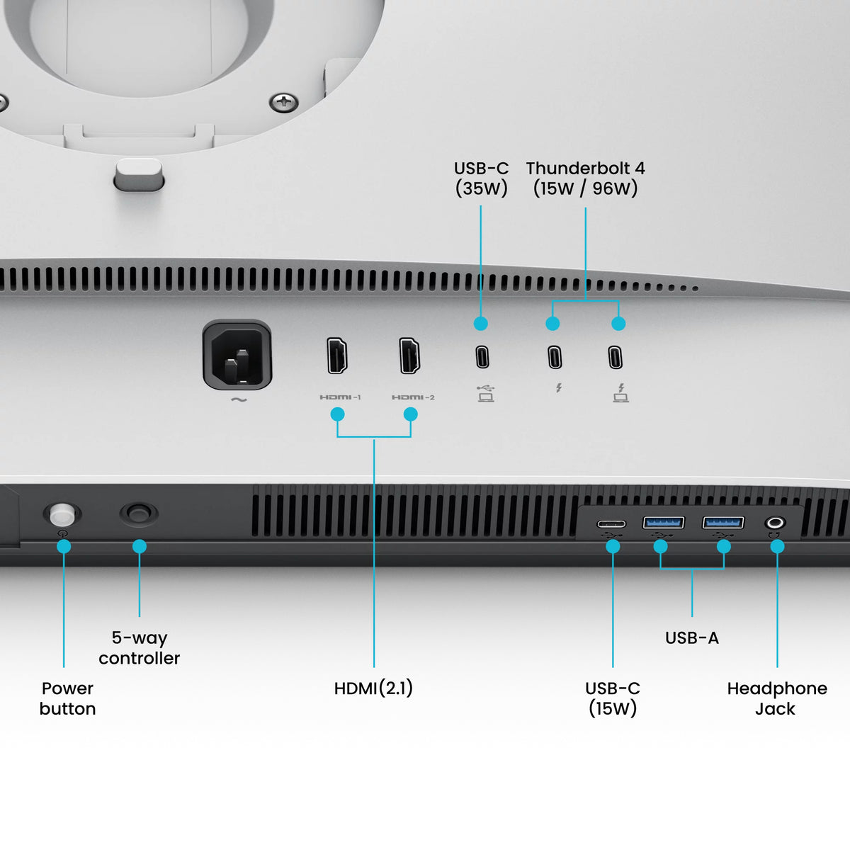 BenQ MA320UG Computerbildschirm 80 cm (31.5") 3840 x 2160 Pixel 4K Ultra HD Weiß