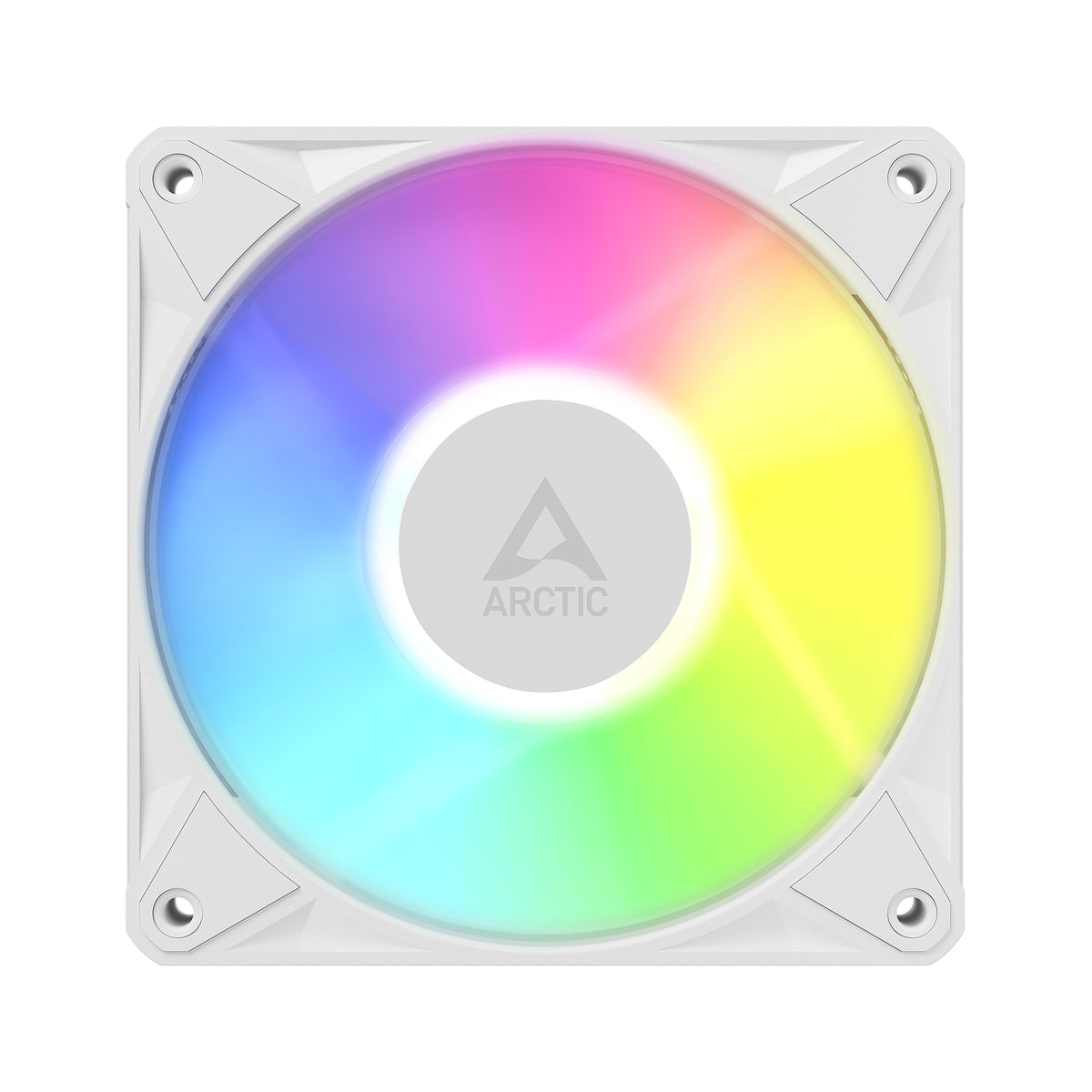 ARCTIC BioniX P12 A-RGB (White) – 3 Pack 120 mm PWM-Lüfter mit Daiy Chain