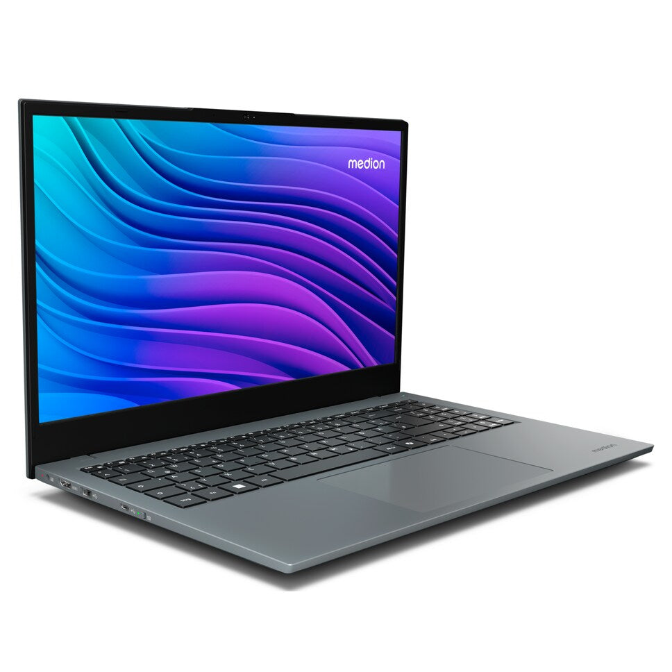 MEDION E15443 Intel Core Ultra 5 125H Laptop 39,6 cm (15.6") Full HD 16 GB DDR5-SDRAM 512 GB SSD Windows 11 Home Grau