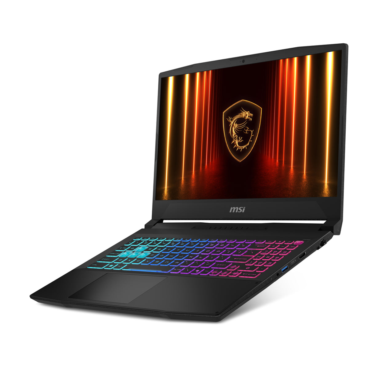 MSI Katana 15 HX B14WFK-487 Intel® Core™ i7 i7-14650HX Laptop 39,6 cm (15.6") Full HD 16 GB DDR5-SDRAM 512 GB SSD NVIDIA GeForce RTX 5060 Wi-Fi 6E (802.11ax) Windows 11 Home Schwarz