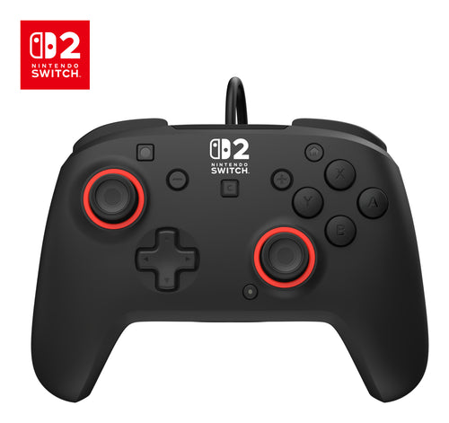 Turtle Beach Rematch Schwarz Kabelgebundener RGB-Gaming-Controller Offiziell lizenziert für Nintendo Switch 2