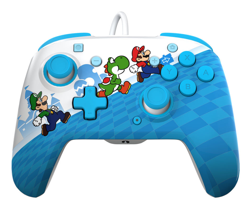 PDP Rematch: Mario Escape Multi-Color USB Gamepad Analog / Digital Nintendo Switch, Nintendo Switch Lite, Nintendo Switch OLED
