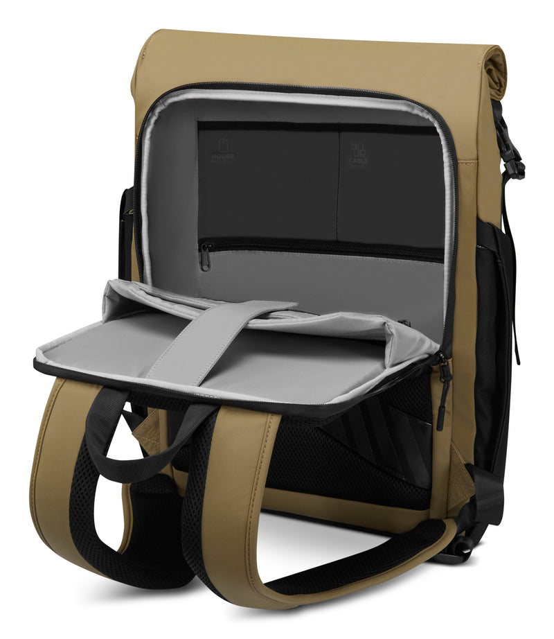 Lenovo GX41U39298 Laptoptasche 40,6 cm (16") Rucksack Schwarz, Gelb