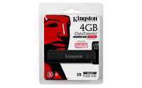 Kingston Technology DataTraveler 4000G2 with Management 4GB USB-Stick USB Typ-A 3.2 Gen 1 (3.1 Gen 1) Schwarz
