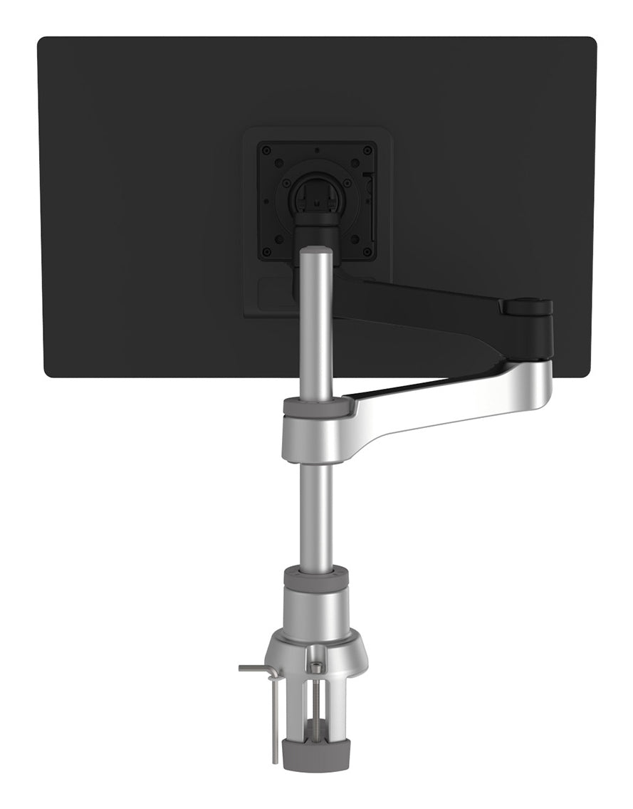 R-Go Tools Monitorhalterung R-Go Zepher, verstellbarer Einzelmonitorarm, 100% Zirkular, bis 8 kg Tragkraft, schwarz