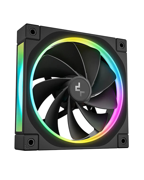 DeepCool FL12R Computergehäuse Ventilator 12 cm Schwarz 1 Stück(e)