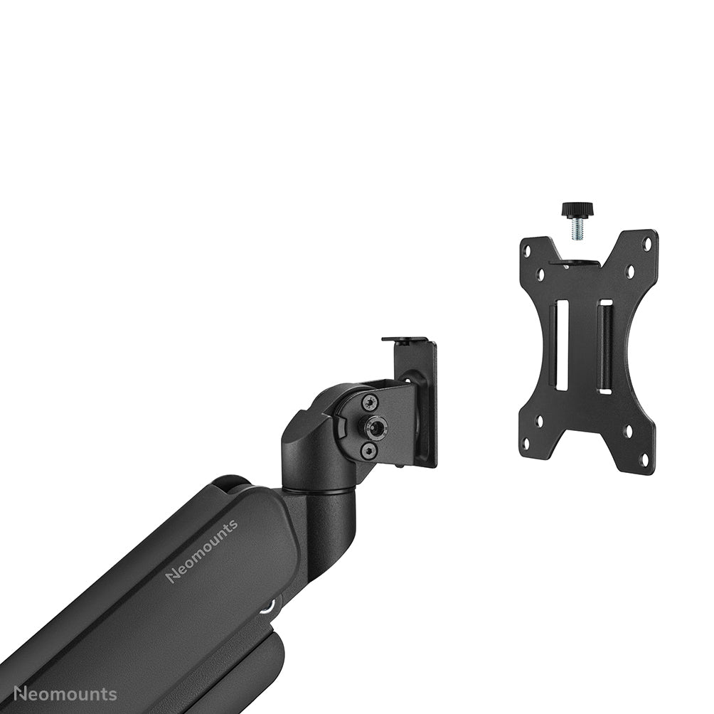 Neomounts DS70PLUS-450BL1 Monitorarm 17-49" - Gasfeder - Topfix - 180°-Stopp