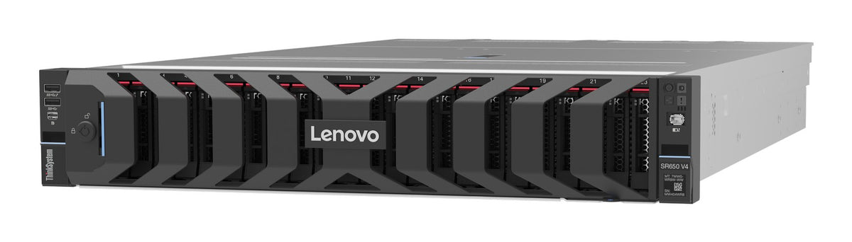Lenovo ThinkSystem SR650 V4 Server 1,92 TB Rack (2U) Intel Xeon 6 6515P 2,3 GHz 32 GB DDR5-SDRAM 800 W