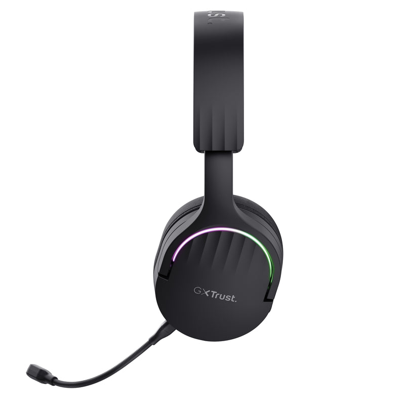 Trust GXT 491 Fayzo Kopfhörer Verkabelt & Kabellos Kopfband Gaming USB Typ-C Bluetooth Schwarz