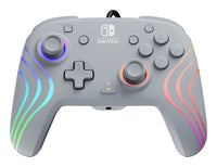 PDP Afterglow Wave Grau USB Gamepad Analog / Digital Nintendo Switch, Nintendo Switch OLED