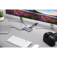 Kensington UH1440P Mobile USB-C Duale Video Dockingstation mit 85 W Power Pass-Through – DP/HDMI/VGA