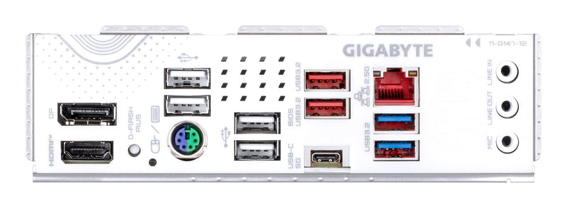 GIGABYTE B850 EAGLE ICE Mainboard – AMD Ryzen 9000 Serien-Prozessoren, 8+2+2 Phasen Digital-VRM, bis zu 8200 MHz DDR5 (O.C), 1 x PCIe 5.0 M.2 + 2 x PCIe 4.0 M.2, 2.5 GbE LAN, USB 3.2 Gen 2