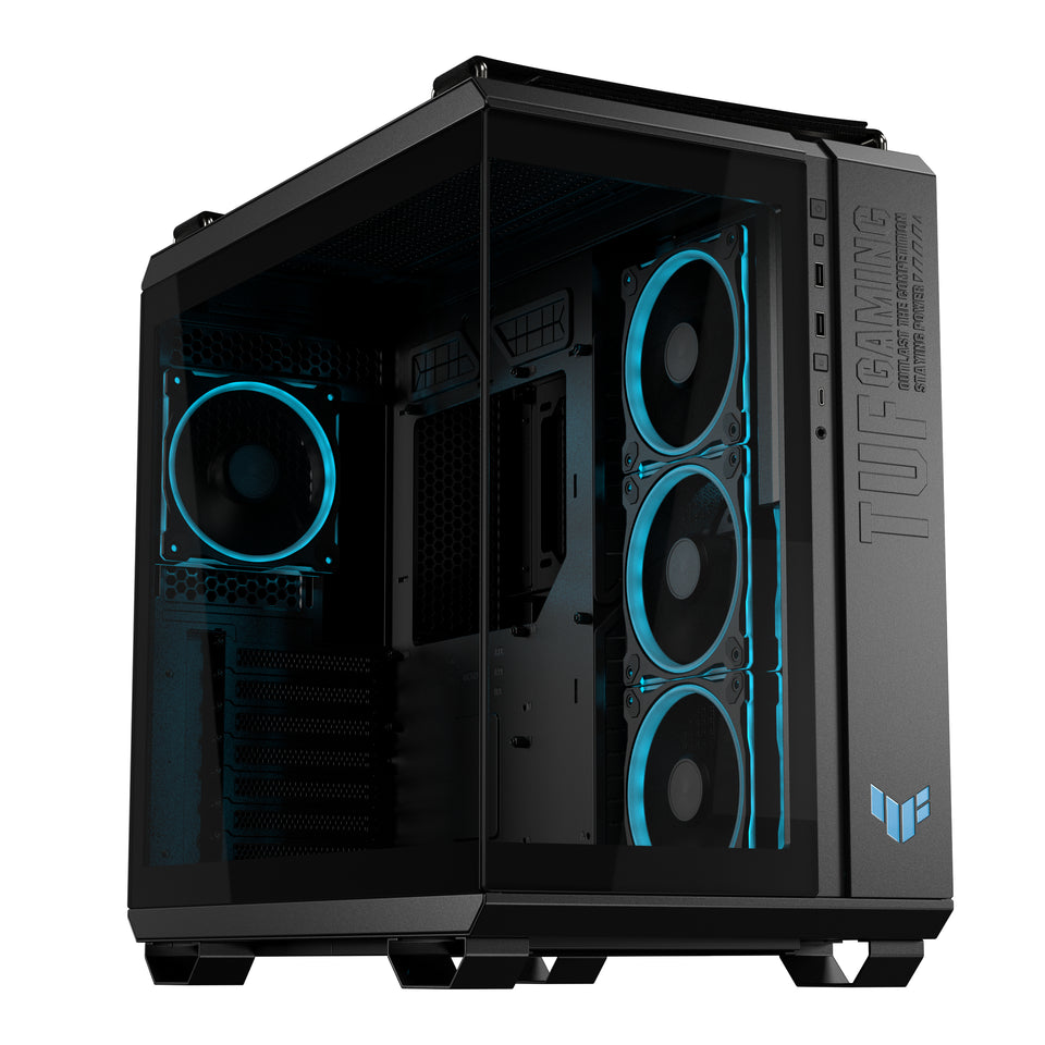 ASUS TUF GAMING GT502 Horizon TG ARGB Black Midi Tower Schwarz