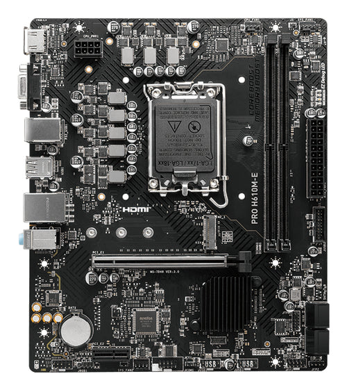 1700 MSI PRO H610M-E