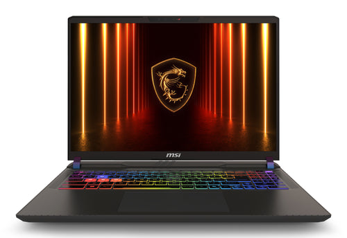 MSI Vector 16 HX AI A2XWIG-048DE Intel Core Ultra 9 275HX Laptop 40,6 cm (16") Quad HD+ 32 GB DDR5-SDRAM 1 TB SSD NVIDIA GeForce RTX 5080 Wi-Fi 6E (802.11ax) Windows 11 Home Grau