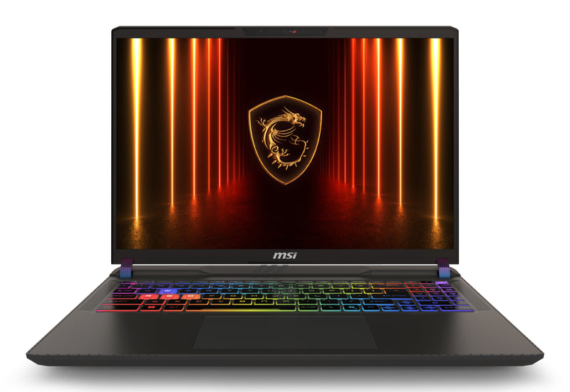 MSI Vector 16 HX AI A2XWIG-048DE Intel Core Ultra 9 275HX Laptop 40,6 cm (16") Quad HD+ 32 GB DDR5-SDRAM 1 TB SSD NVIDIA GeForce RTX 5080 Wi-Fi 6E (802.11ax) Windows 11 Home Grau