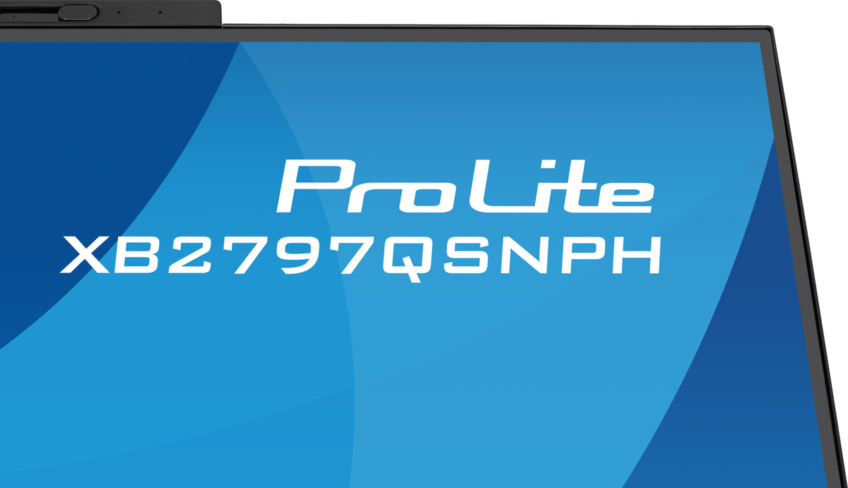 iiyama ProLite XB2797QSNPH-B1 27IN IPS LCD 4MS 2560X1440 350CD/M2 HDMI/DP/USB 2 Computerbildschirm 68,6 cm (27") 2560 x 1440 Pixel Quad HD Schwarz