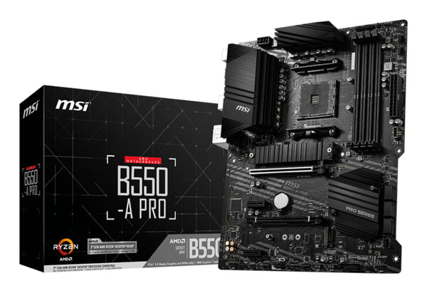 MSI B550-A PRO Motherboard AMD B550 Sockel AM4 ATX