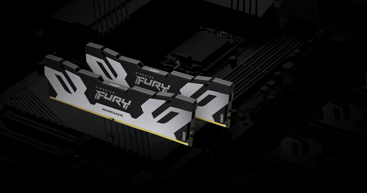 Kingston Technology FURY 64GB 6400MT/s DDR5 CL32 DIMM (2er-Kit) Renegade Silver XMP