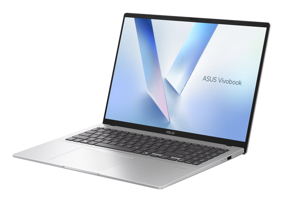 ASUS Vivobook 16 M1607KA-MB067W Copilot+ PC AMD Ryzen AI 7 350 Laptop 40,6 cm (16") WUXGA 16 GB DDR5-SDRAM 512 GB SSD Wi-Fi 6 (802.11ax) Windows 11 Home Silber