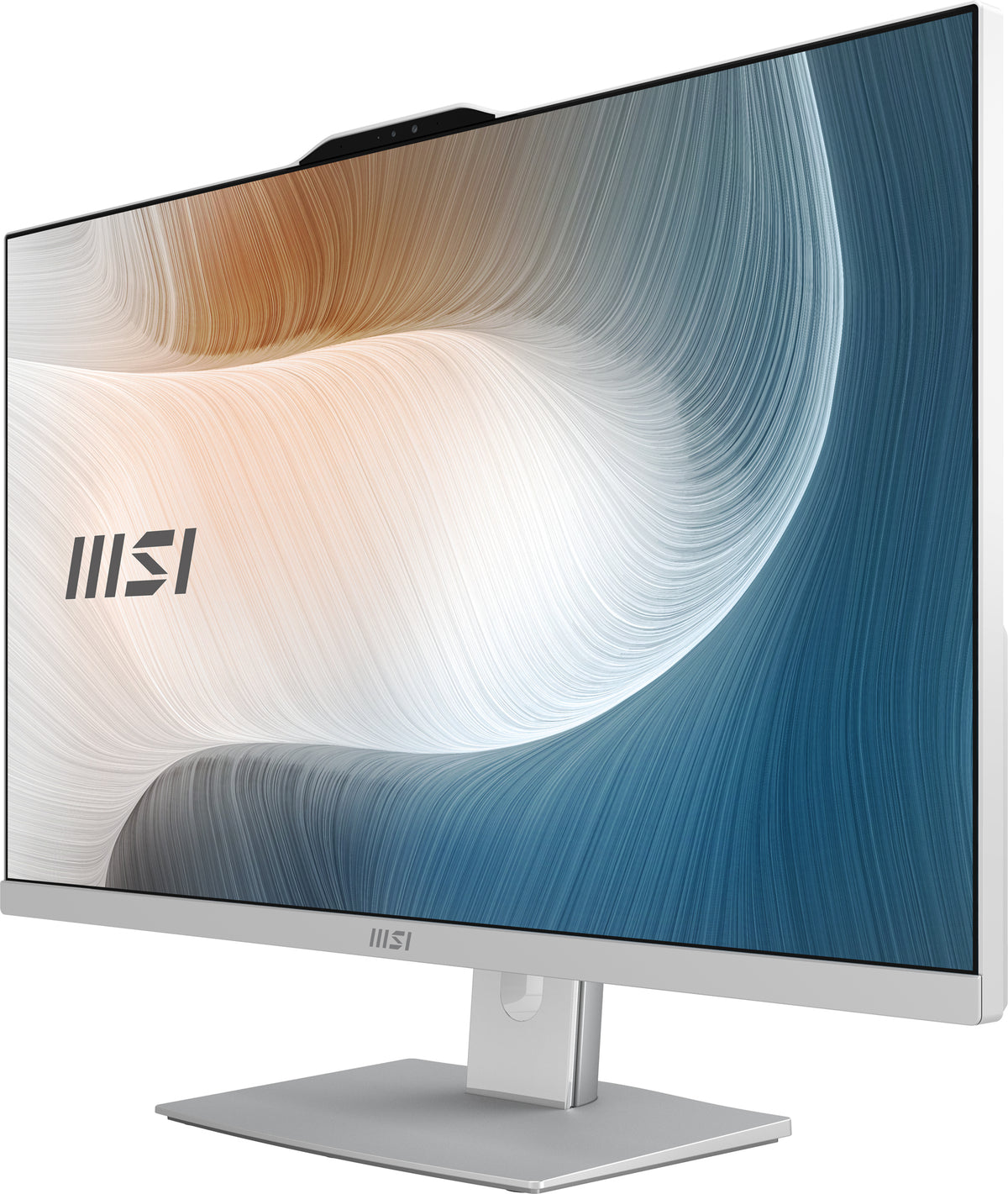 MSI Modern AM242P 1M-1872AT All-in-One PC/Workstation Intel Core 5 120U 60,5 cm (23.8") 1920 x 1080 Pixel All-in-One-PC 16 GB DDR5-SDRAM 512 GB SSD Windows 11 Home Wi-Fi 6E (802.11ax) Weiß