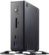 Shuttle Nano PC NC10U5 , Intel i5-8265U, 1x HDMI, 1x DP, 1x 2.5" bay, 1x M.2, 1x LAN, 1x COM, Wifi, 24/7 Dauerbetrieb, inkl. VESA & Stand