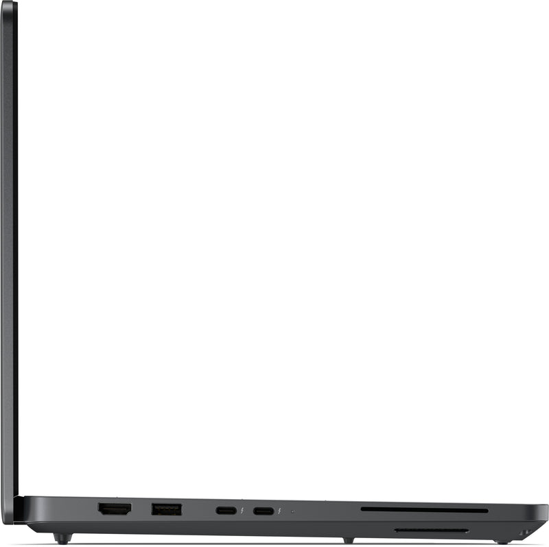 DELL Pro Precision 5 14 PW514261 Copilot+ PC Intel Core Ultra 7 366H Mobiler Arbeitsplatz 35,6 cm (14") WUXGA 32 GB LPDDR5x-SDRAM 1 TB SSD NVIDIA RTX PRO 500 Blackwell Wi-Fi 7 (802.11be) Windows 11 Pro Schweiz Schwarz
