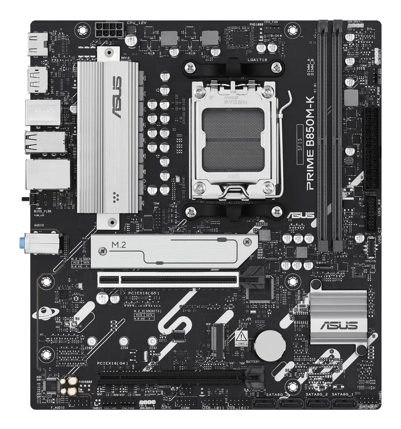ASUS PRIME B850M-K AMD B850 Sockel AM5 micro ATX