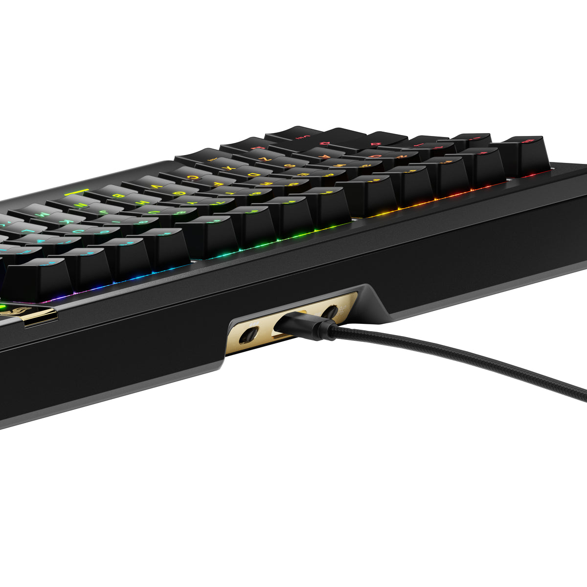 Glorious Gaming GMMK 3 PRO HE 75% Prebuilt Tastatur USB QWERTY US Englisch Schwarz