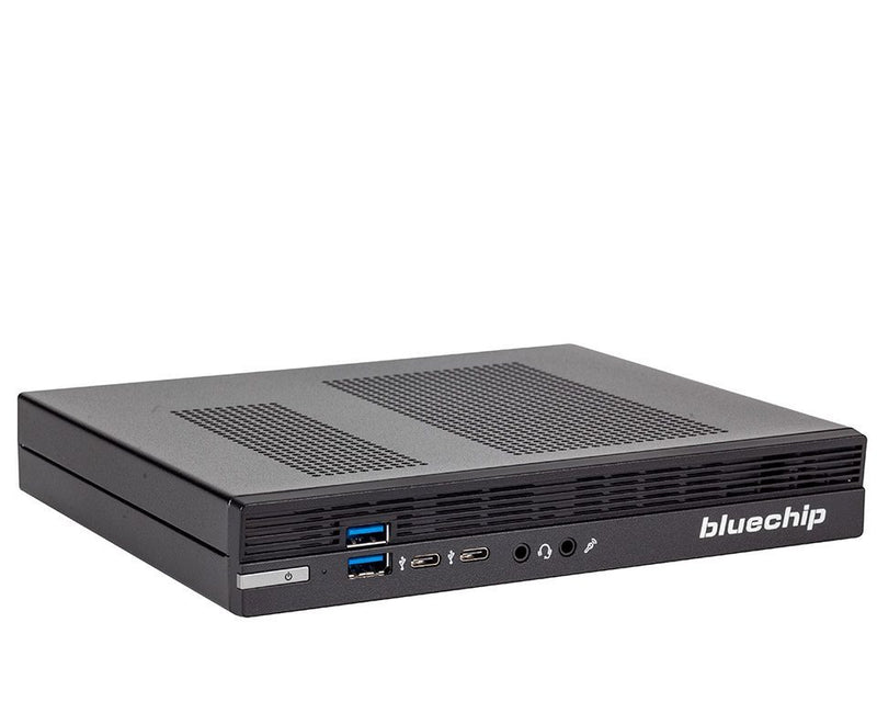 bluechip BUSINESSline S3136 Intel® Core™ i3 Prozessor 14100 / bis zu 4.70 GHz, Windows 11 Pro, 8 GB DDR5, 500 GB NVMe SSD, Intel® Wi-Fi 6 AX201, Bluetooth 5.3, 1 × RJ45 (2,5 Gb/s), Intel® UHD Grafik