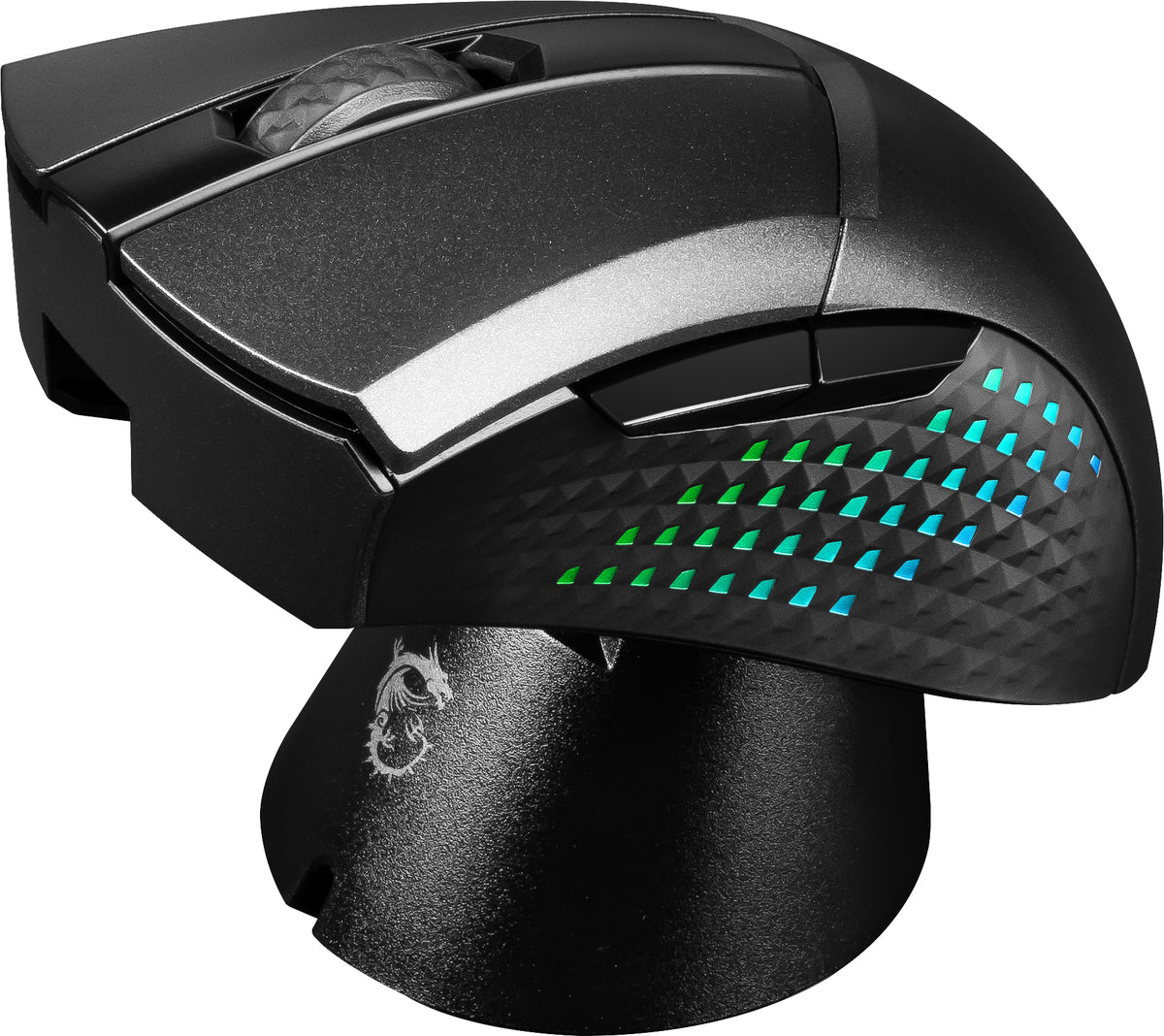 MSI CLUTCH GM51 LIGHTWEIGHT WIRELESS Maus Gaming rechts RF Wireless + Bluetooth + USB Type-C Optisch 26000 DPI