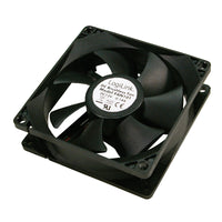 LogiLink FAN101 Computerkühlsystem Computergehäuse Ventilator 8 cm Schwarz 1 Stück(e)