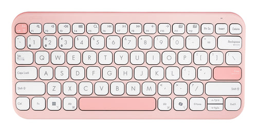 ASUS Marshmallow Keyboard KW100 Tastatur Haus Bluetooth QWERTZ Deutsch Pink