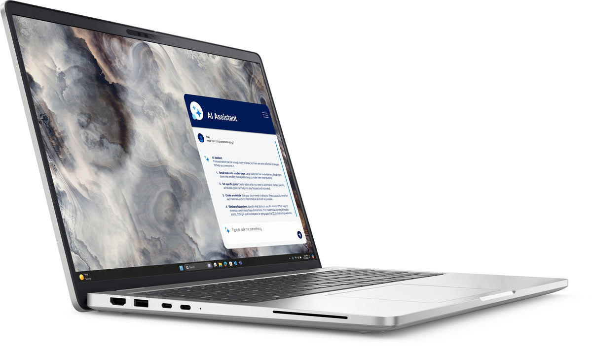 DELL Pro 16 Plus PB16250 Copilot+ PC Intel Core Ultra 7 266V Laptop 40,6 cm (16") Full HD+ 16 GB LPDDR5x-SDRAM 512 GB SSD Wi-Fi 7 (802.11be) Windows 11 Pro Schweiz Aluminium