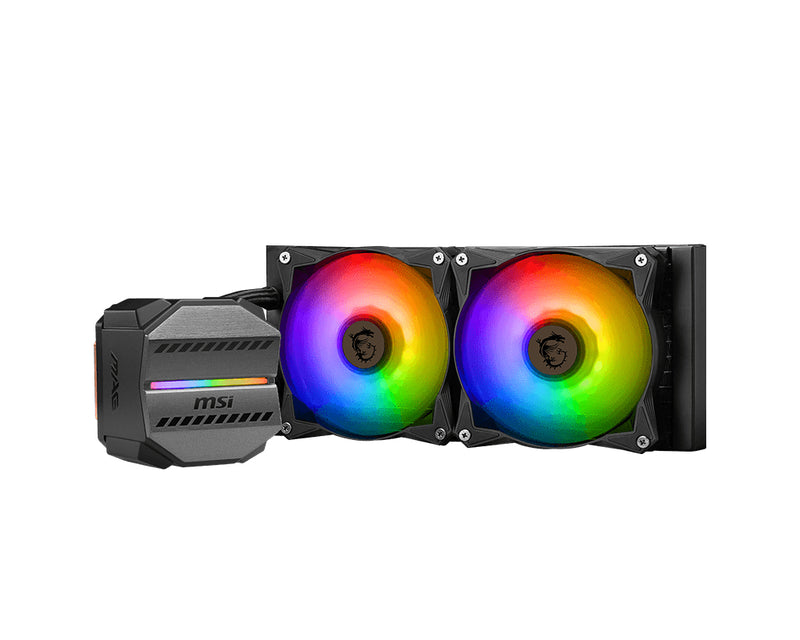 MSI MAG Coreliquid M240 Prozessor All-in-One-Flüssigkeitskühler 12 cm Schwarz