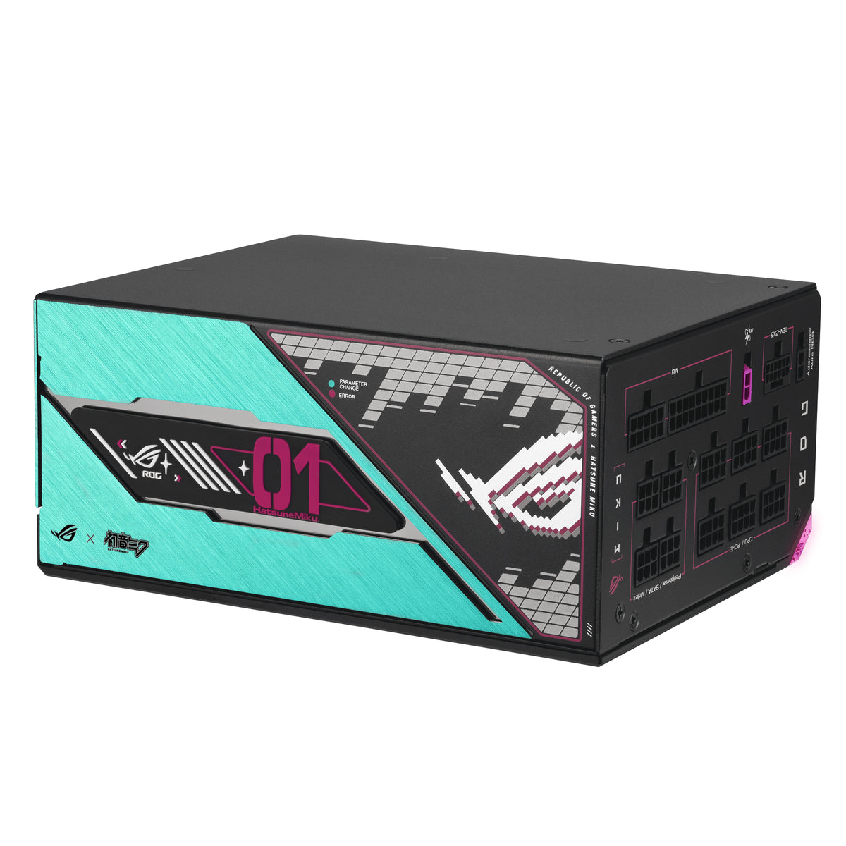 ASUS ROG -THOR-1200P3-MIKU Netzteil 1200 W 20+4 pin ATX ATX Mehrfarbig