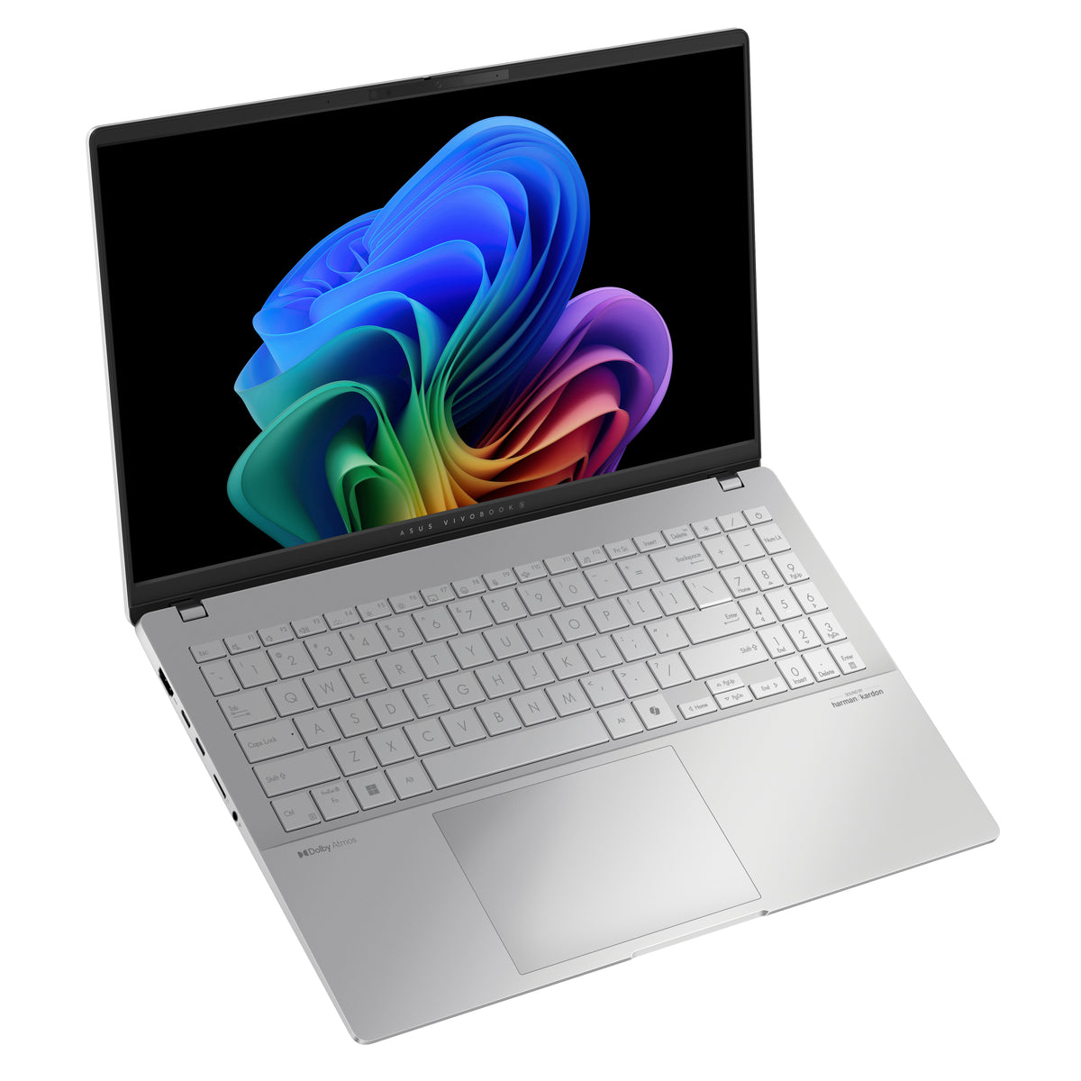 ASUS Vivobook S15 S5507QA-MA093W Copilot+ PC Snapdragon X1E-78-100 Laptop 39,6 cm (15.6") 3K 32 GB LPDDR5x-SDRAM 1 TB SSD Wi-Fi 7 (802.11be) Windows 11 Home Silber