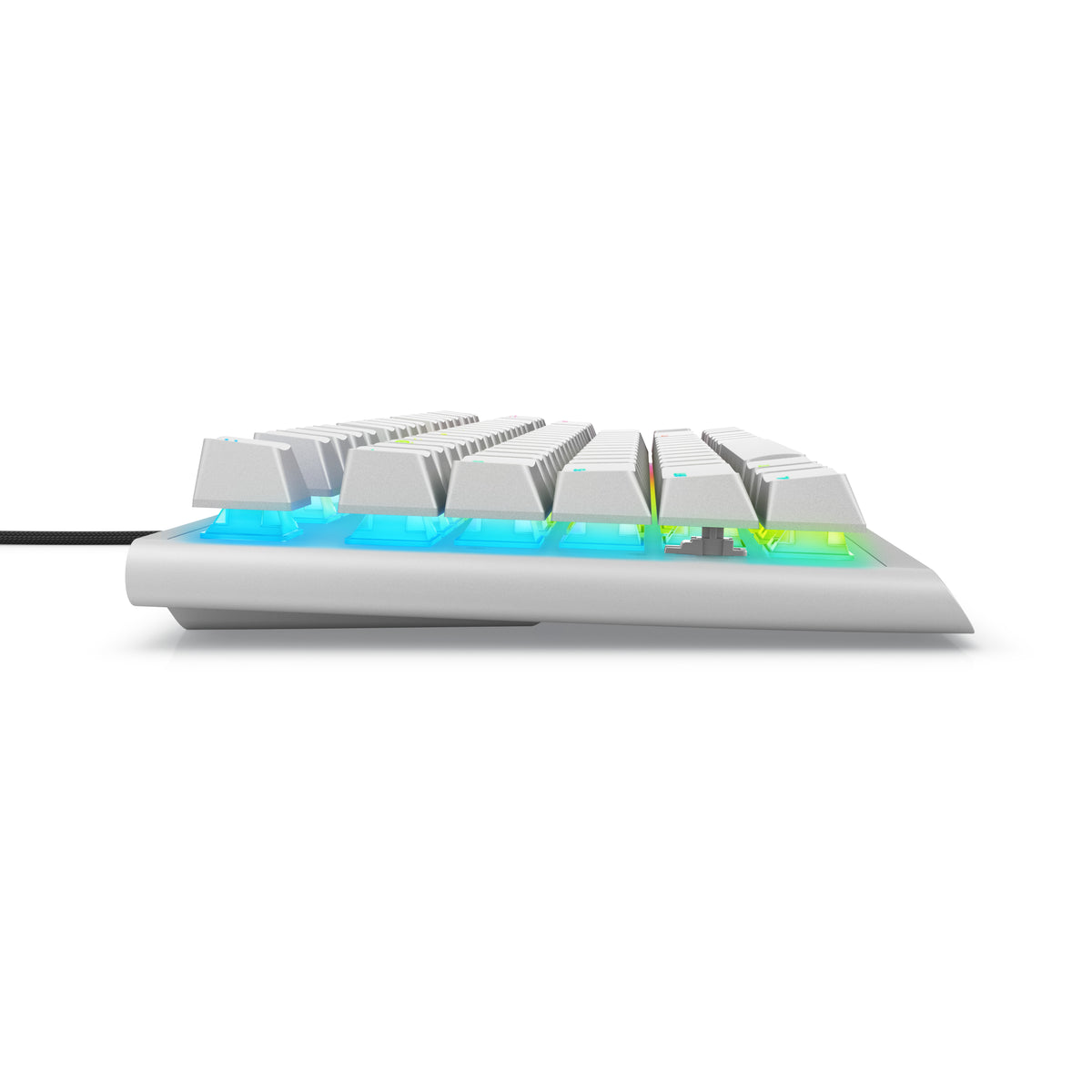 Alienware AW420K Tastatur Gaming USB QWERTY US International Weiß