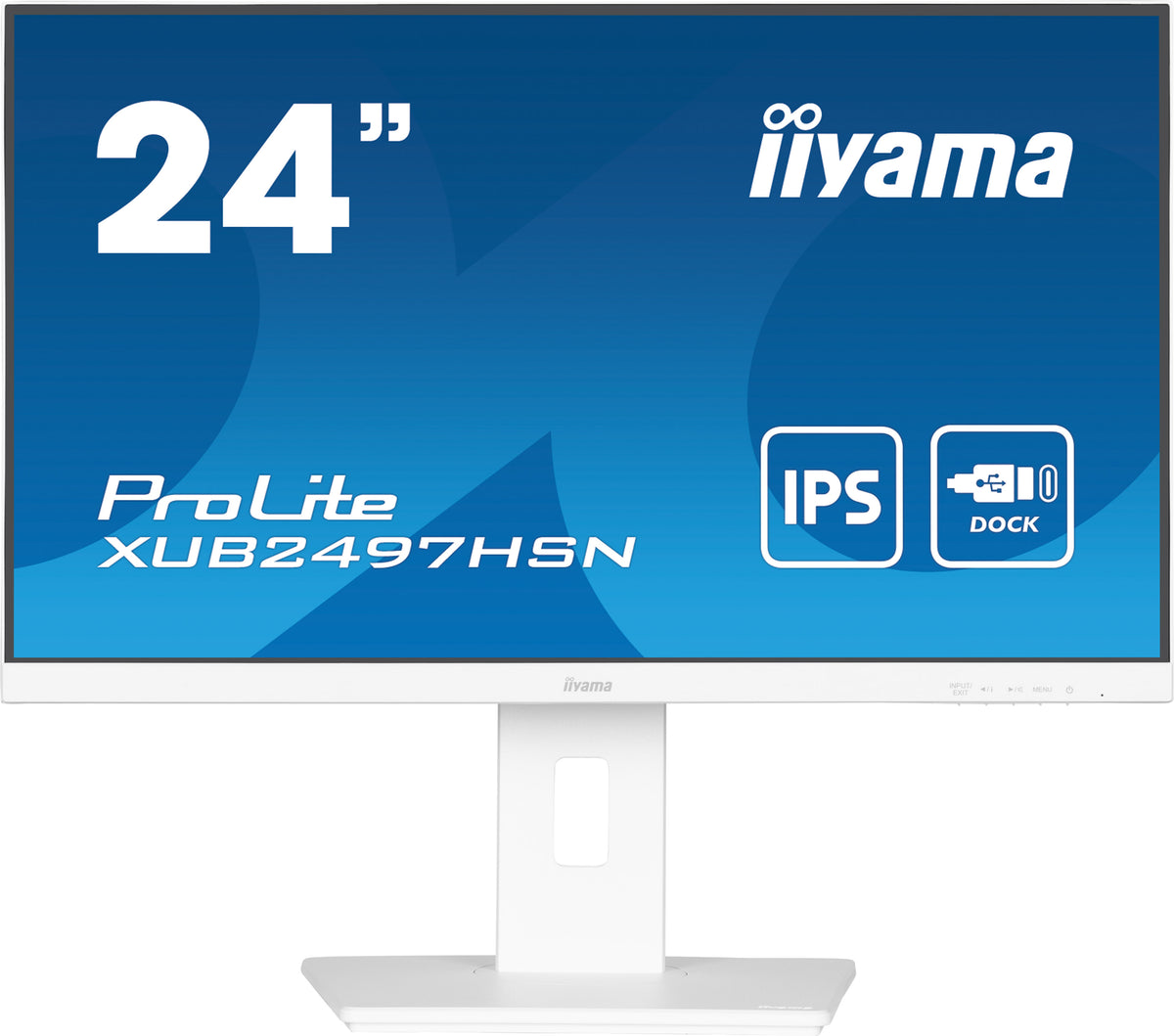 iiyama ProLite XUB2497HSN-W1 Computerbildschirm 60,5 cm (23.8") 1920 x 1080 Pixel Full HD LED Weiß