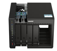 QNAP TS-453E NAS Tower Intel® Celeron® J6412 8 GB 0 TB QNAP QTS Schwarz