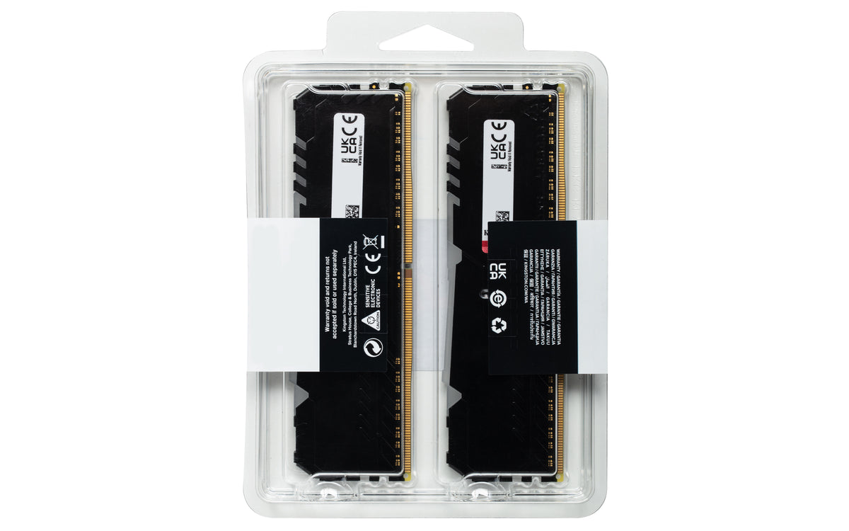 Kingston Technology FURY Beast RGB Speichermodul 32 GB 2 x 16 GB DDR4 2666 MT/s 288-pin DIMM