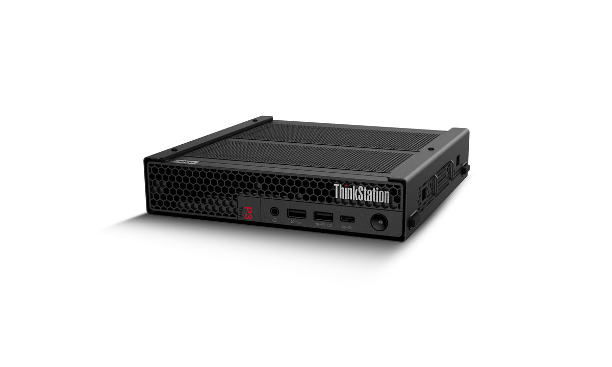 Lenovo ThinkStation P3 Tiny Gen 2 Intel Core Ultra 7 265 32 GB DDR5-SDRAM 512 GB SSD NVIDIA T1000 Windows 11 Pro Arbeitsstation Schwarz