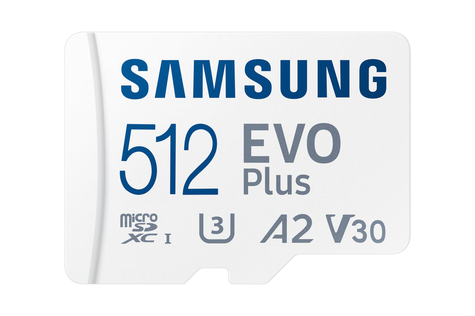 Samsung EVO Plus microSD Memory Card (2024) (incl. SD Adapter) - 512 GB